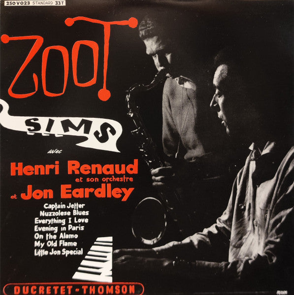 Zoot Sims Avec Henri Renaud Et Son Orchestre Et Jon Eardley