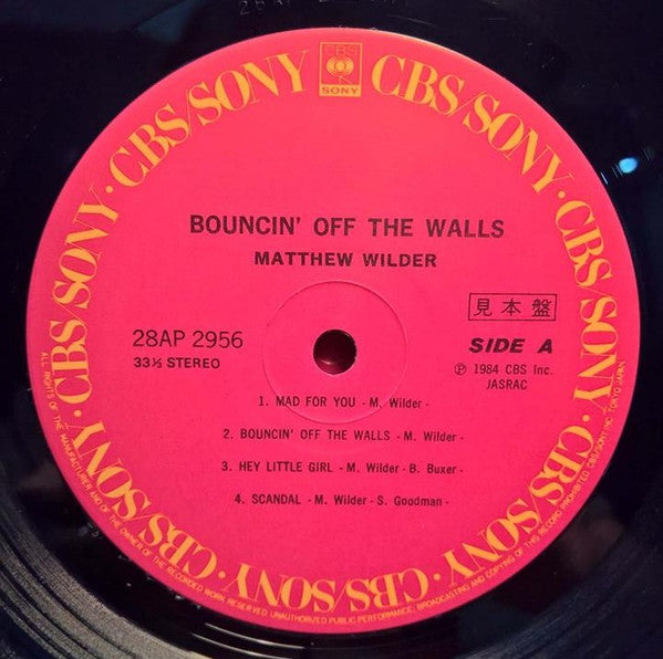 Bouncin' Off The Walls