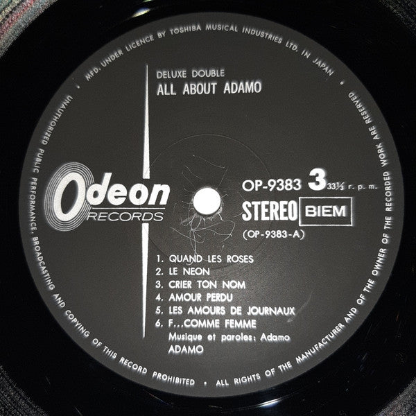 Deluxe Double / All About Adamo