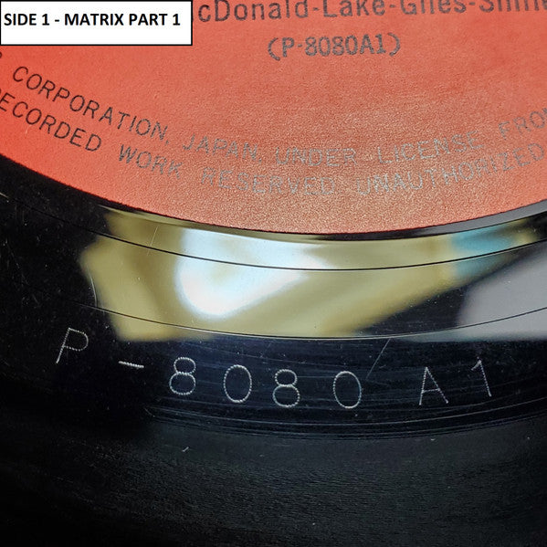 In The Court Of The Crimson King (An Observation By King Crimson) = クリムゾン・キングの宮殿