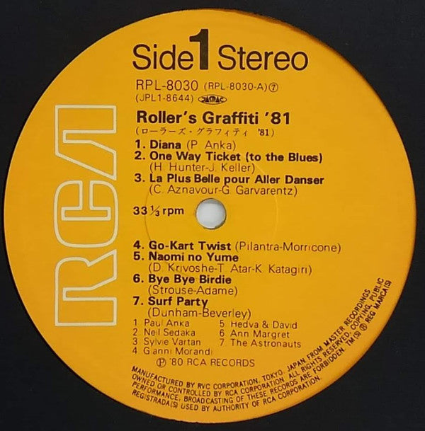 Roller's Graffiti '81
