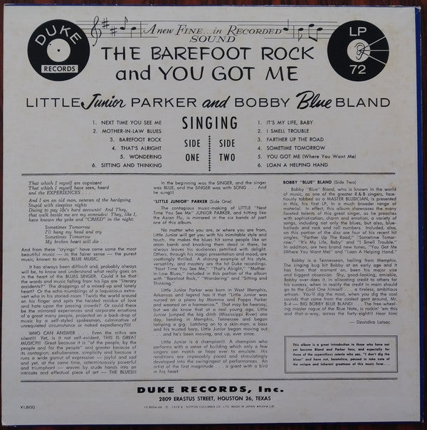 The Barefoot Rock And You Got Me (Double Feature)