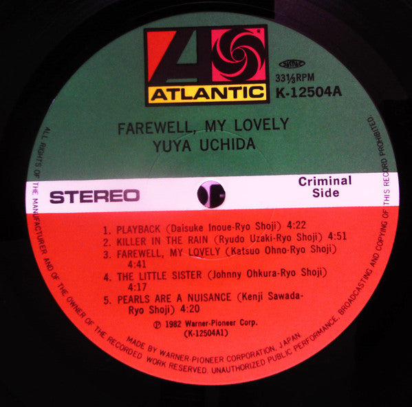 Farewell, My Lovely = さらば愛しき女よ