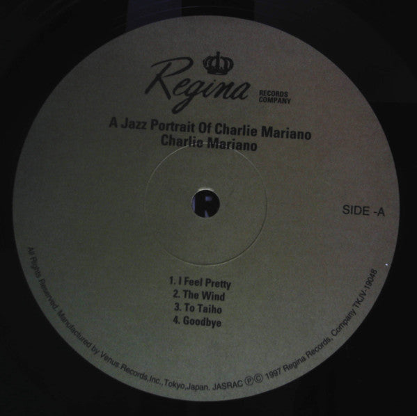 A Jazz Portrait Of Charlie Mariano