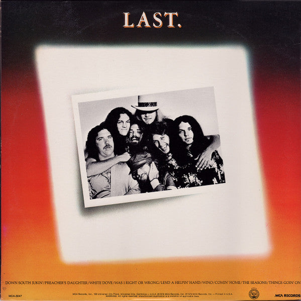 Skynyrd's First And... Last