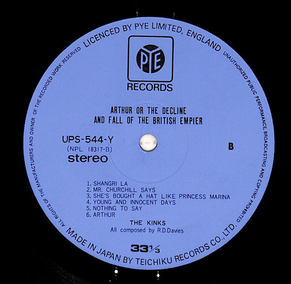 Arthur Or The Decline And Fall Of The British Empire