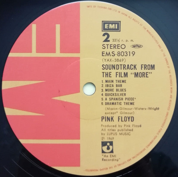 Soundtrack From The Film "More"