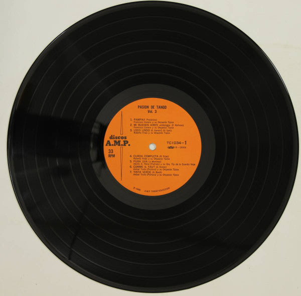 Pasion De Tango Vol.3