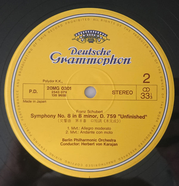 Symphonie Nr∙5 / Symphonie Nr∙8 Unfinished