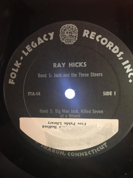 Ray Hicks Of Beech Mountain, NC Tells Four Authentic "Jack Tales"