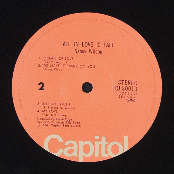 All In Love Is Fair