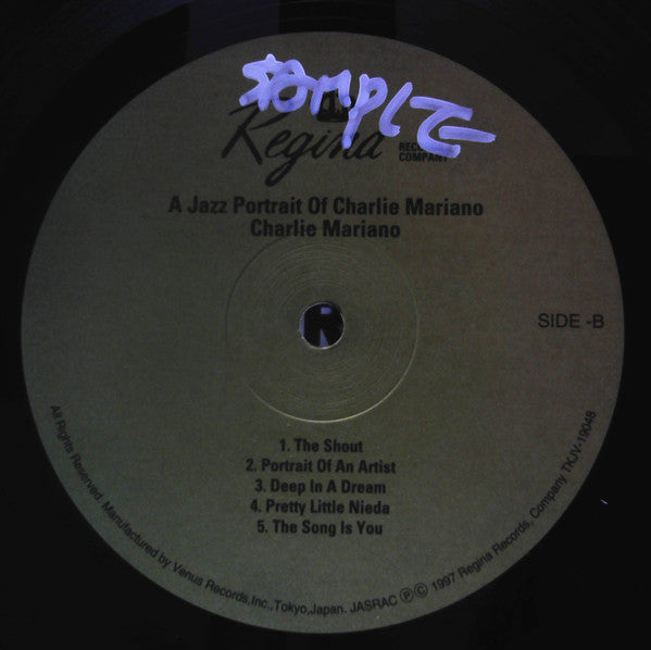 A Jazz Portrait Of Charlie Mariano