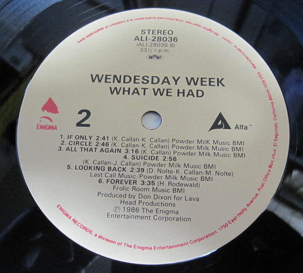 What We Had