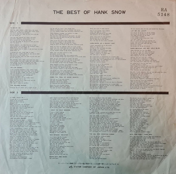 The Best Of Hank Snow