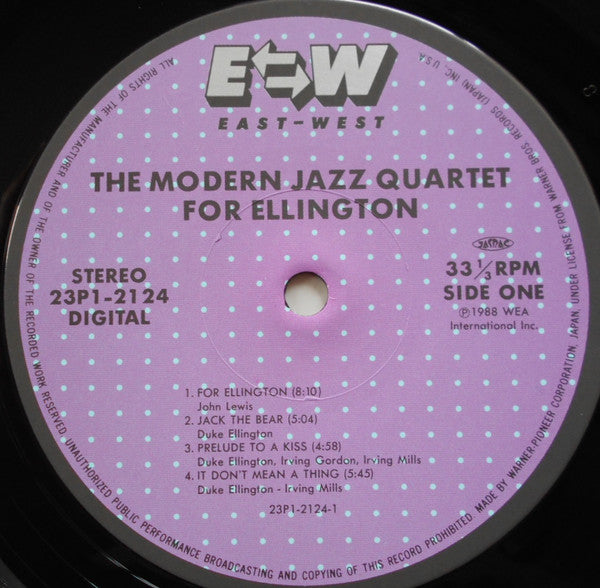 For Ellington