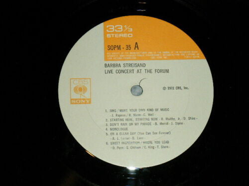 Live Concert At The Forum