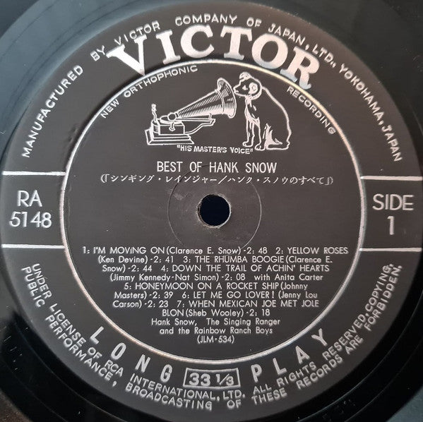 The Best Of Hank Snow