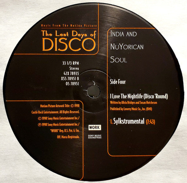 I Love The Nightlife (Disco Round) - 12" Remixes