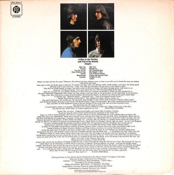 Arthur Or The Decline And Fall Of The British Empire