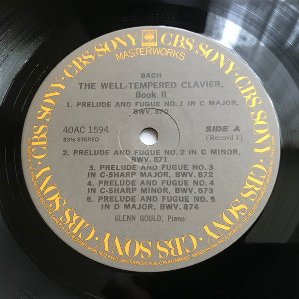 The Well-Tempered Clavier, Book 2 Preludes And Fugues 1-24