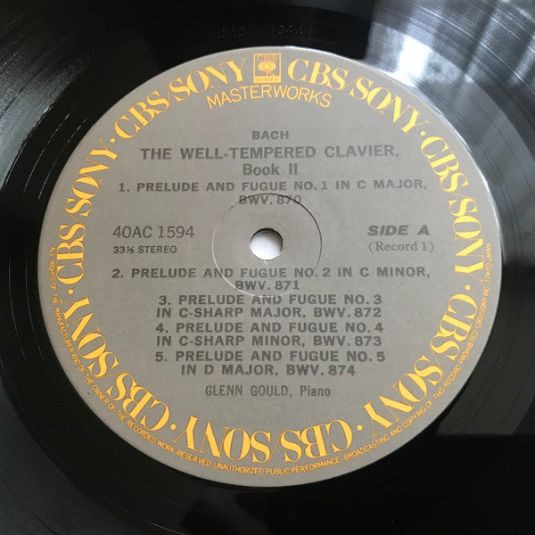 The Well-Tempered Clavier, Book 2 Preludes And Fugues 1-24