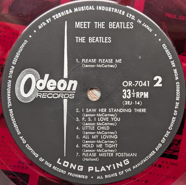 Meet The Beatles! = ビートルズ!