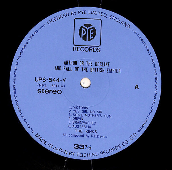 Arthur Or The Decline And Fall Of The British Empire