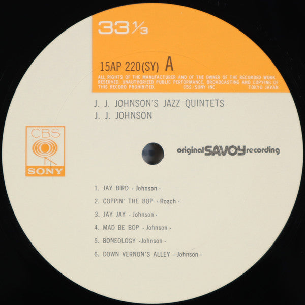 J.J. Johnson's Jazz Quintets