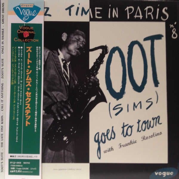 Zoot Goes To Town: Jazz Time Paris, Vol. 8