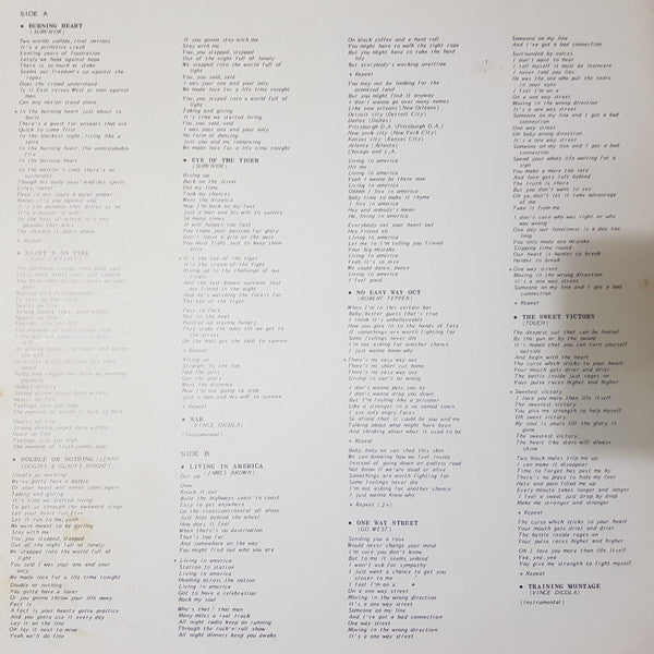 Rocky IV (Original Motion Picture Soundtrack)