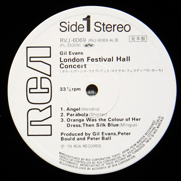 Gil Evans Live At The Royal Festival Hall London 1978