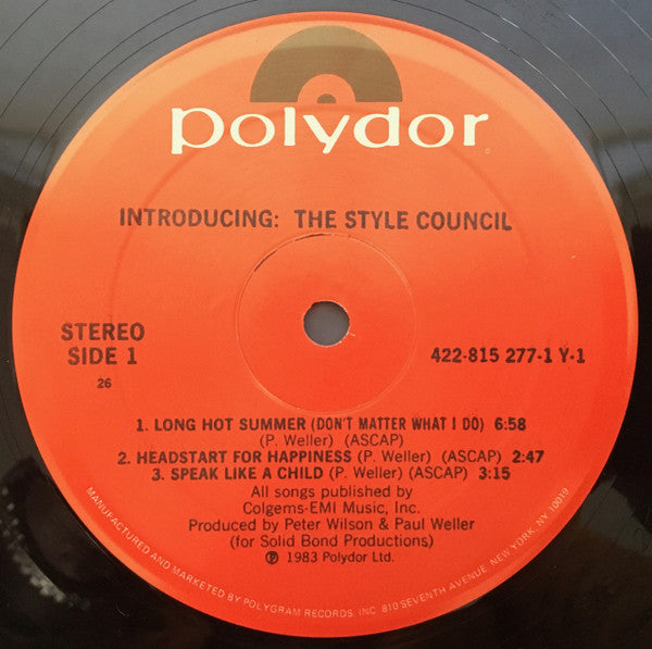 Introducing: The Style Council