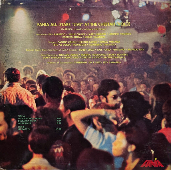 "Live" At The Cheetah (Vol. 1)