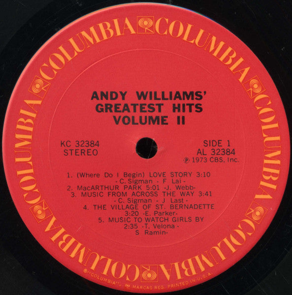 Andy Williams' Greatest Hits Vol. 2