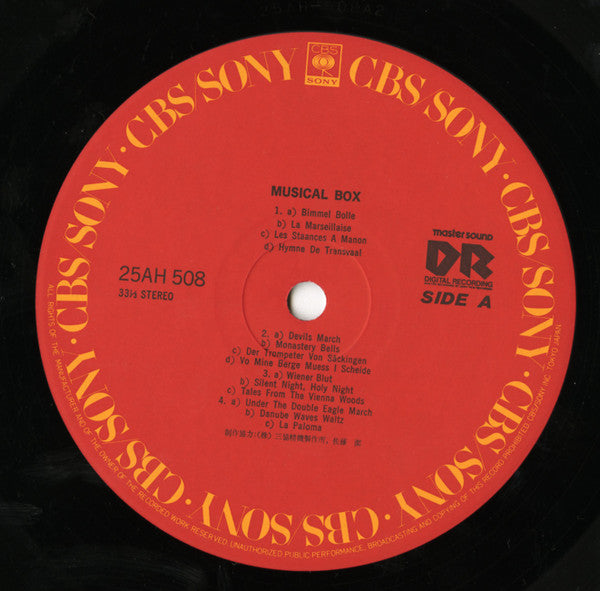 Musical Box アンティークオルゴールの響き