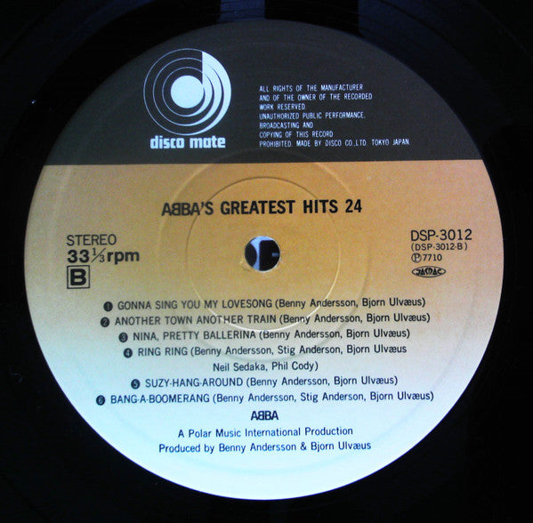 ABBA's Greatest Hits 24