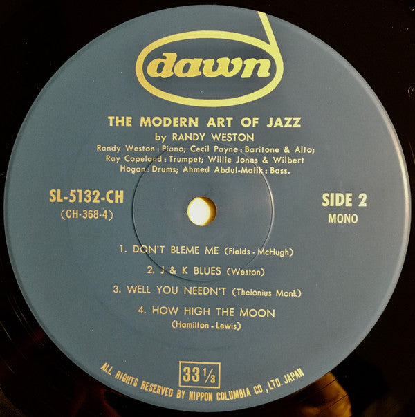 The Modern Art Of Jazz By Randy Weston