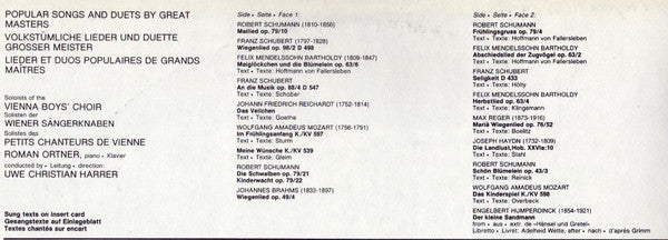 Popular Songs And Duets By Great Masters