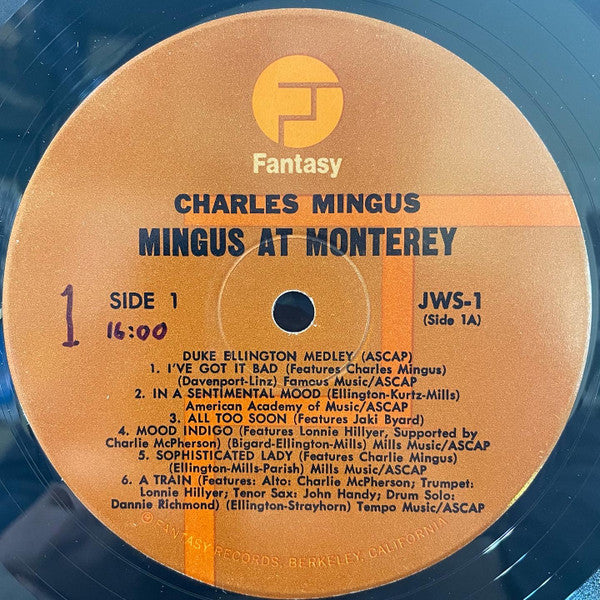 Mingus At Monterey
