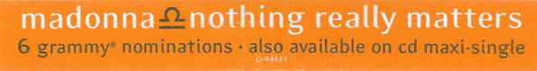 Nothing Really Matters