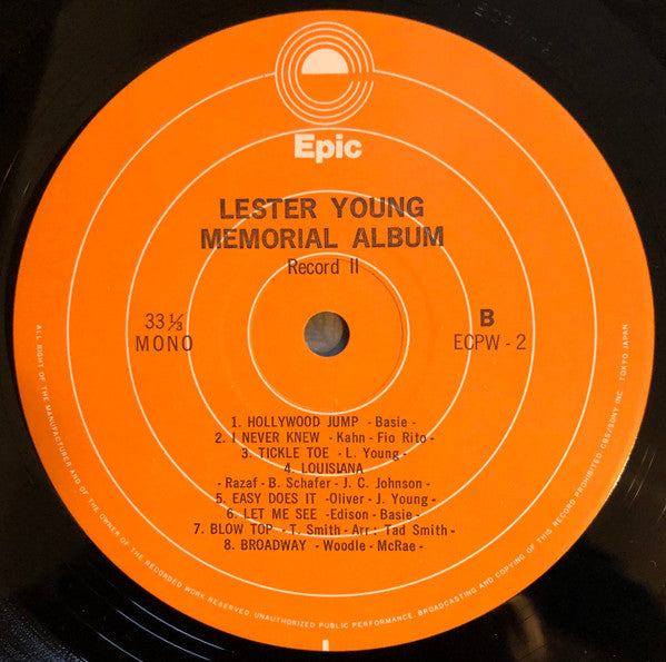 Lester Young Memorial Album