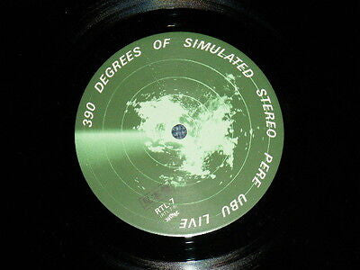 390 Degrees Of Simulated Stereo. Ubu Live: Volume One