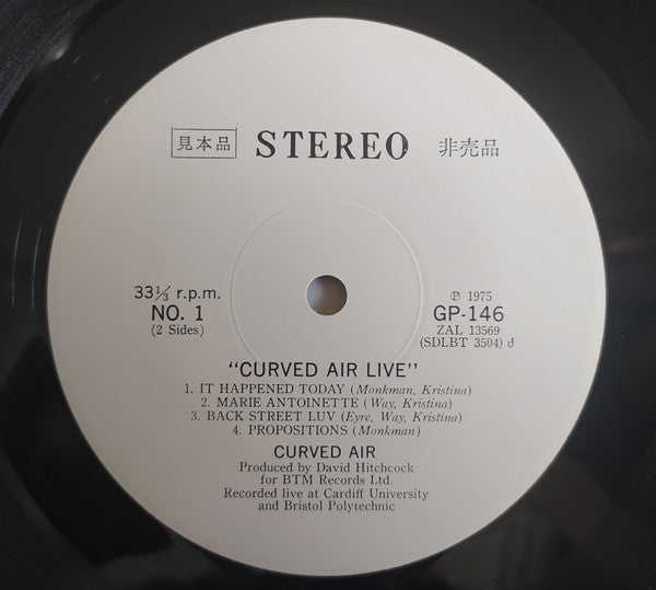 Curved Air Live