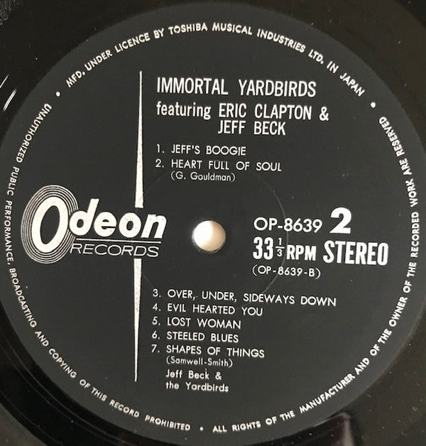 Immortal Yardbirds