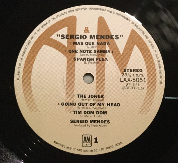Herb Alpert Presents Sergio Mendes & Brasil '66