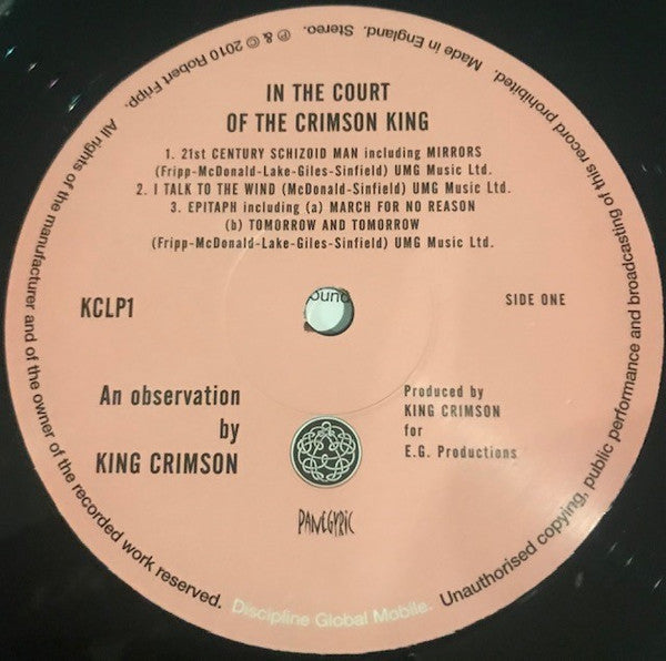In The Court Of The Crimson King (An Observation By King Crimson)