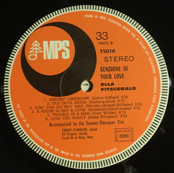 Sunshine Of Your Love