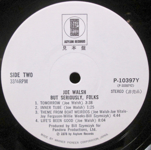 "But Seriously, Folks..."