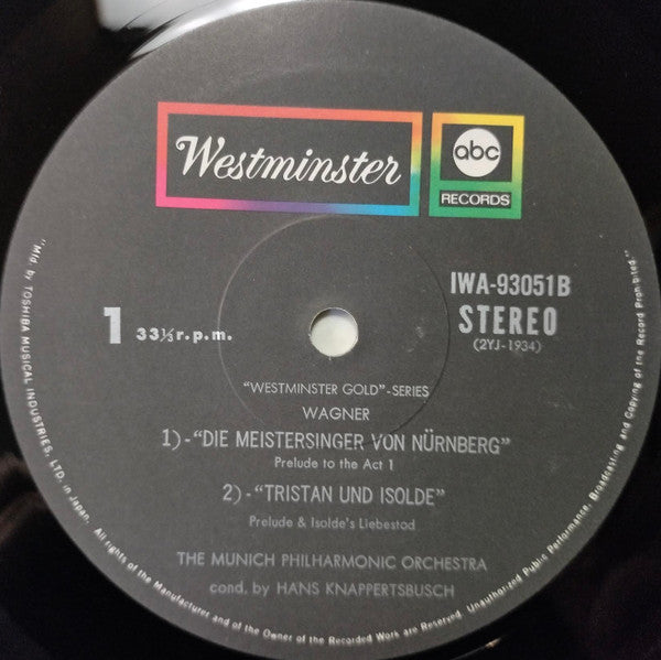 "Westminster Gold" Series - Wagner