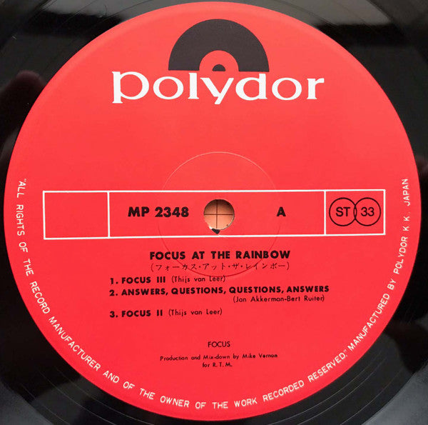 Focus At The Rainbow